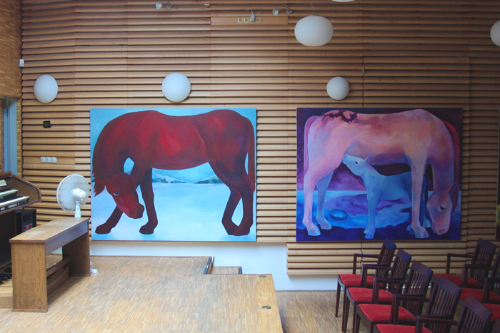 Horse Brings Hope exhibition in Hagibor in Prague