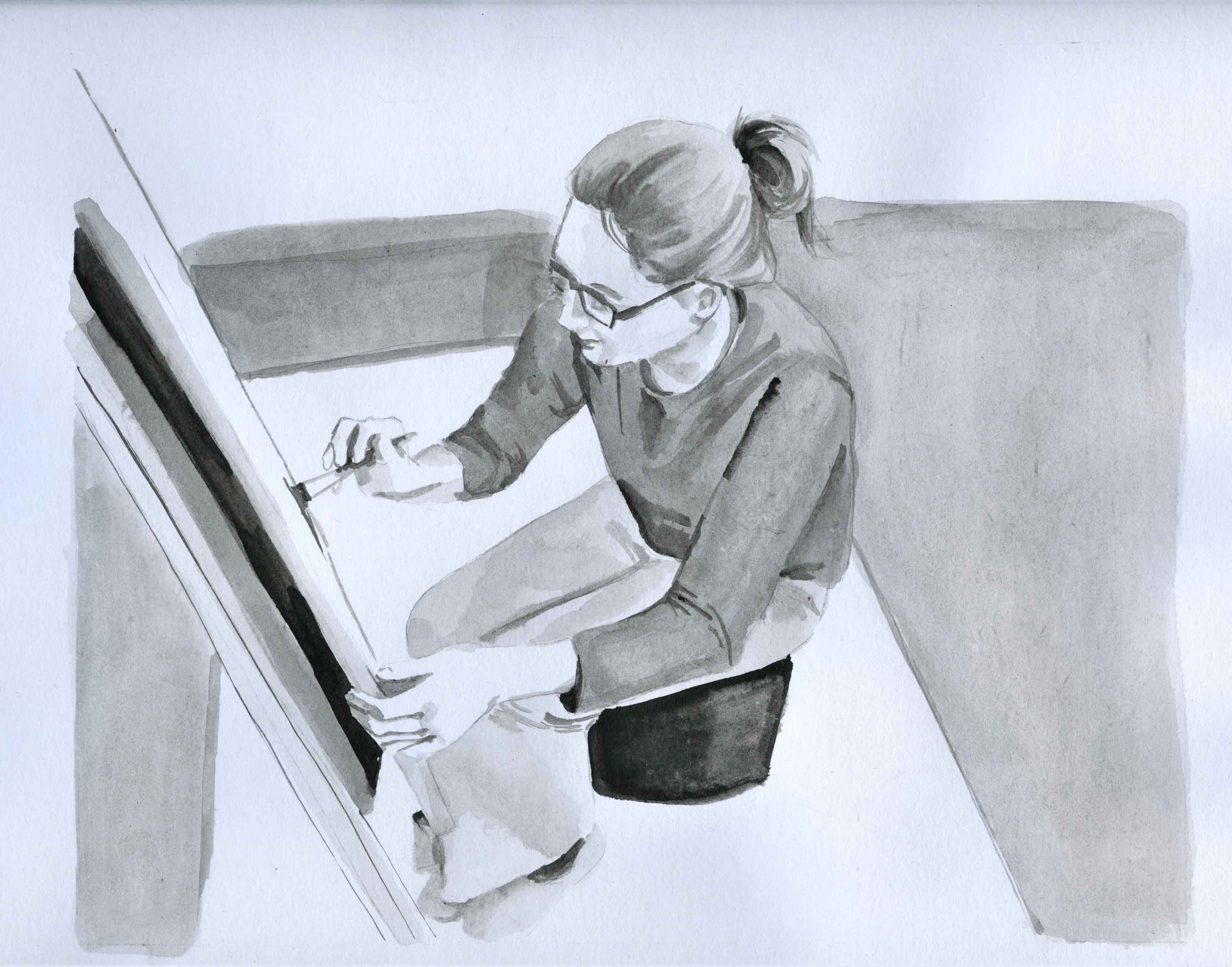 ilustrace, součást nástěnky